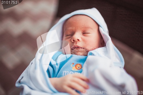 Image of Sweet newborn baby