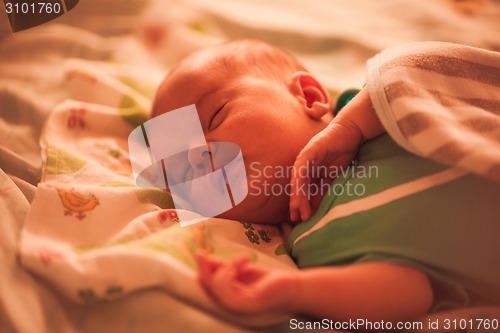 Image of Sweet newborn baby