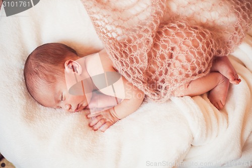 Image of Sweet newborn baby