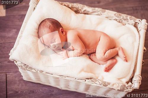 Image of Sweet newborn baby