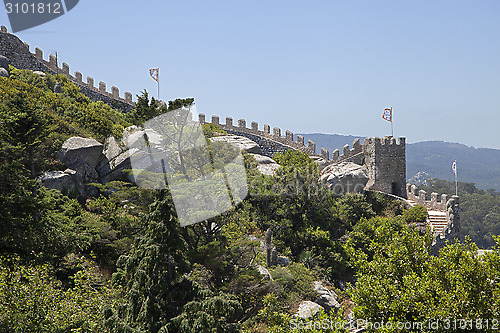 Image of Castle of the Moors in Sintra