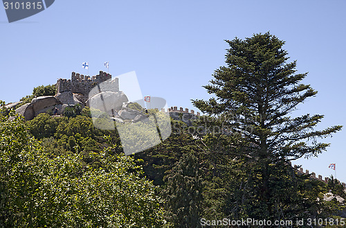 Image of Castle of the Moors in Sintra