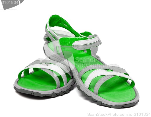 Image of Pair of summer sandals