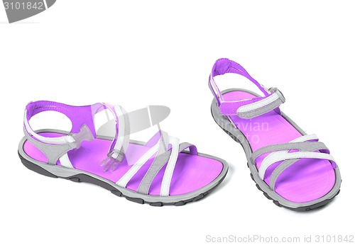 Image of Pair of summer sandals