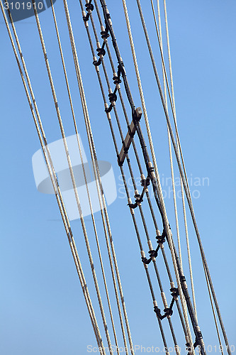 Image of Mast of a tall ship