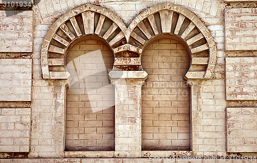 Image of Double niche in old house in Cadiz