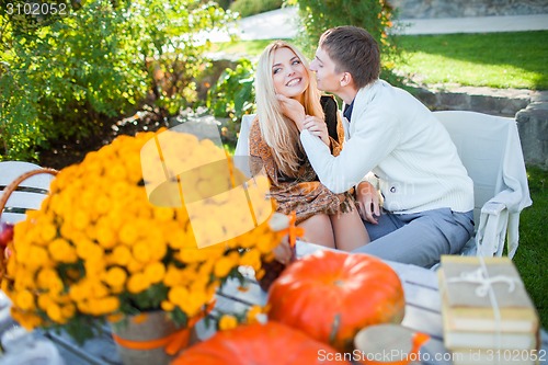 Image of Young couple in love