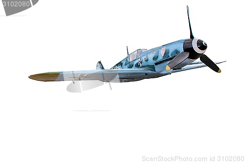Image of The military plane of times of Second World War Messerschmitt