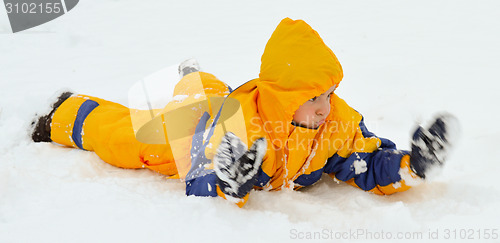 Image of Playing in the snow
