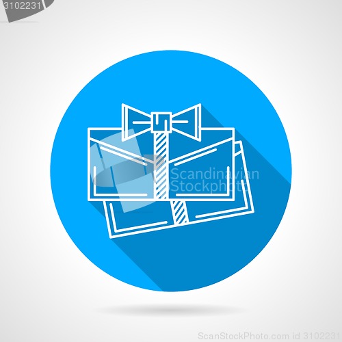 Image of Gift cards flat vector icon
