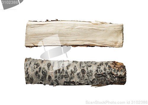 Image of Firewood isolated