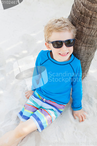 Image of kid at vacation