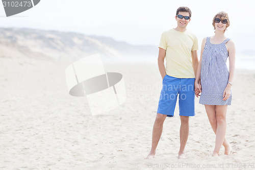 Image of couple at the beach