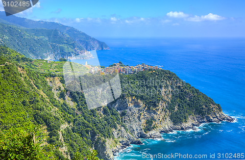 Image of Italian Riviera in Cinque Terre National Park