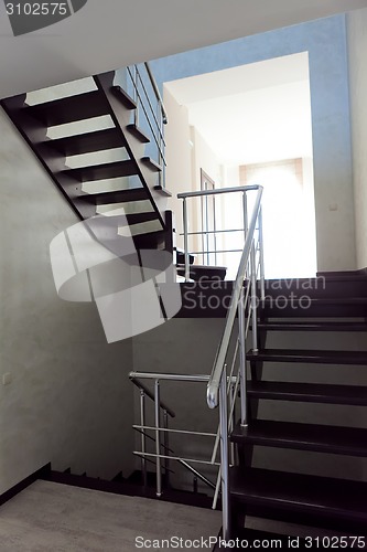 Image of Luxury house interior stairs