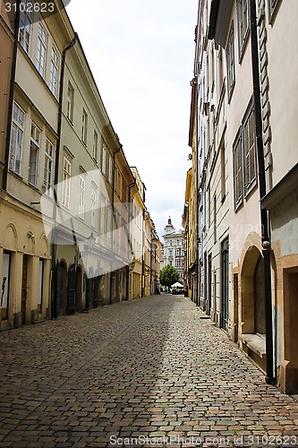 Image of Prague narrow street 01