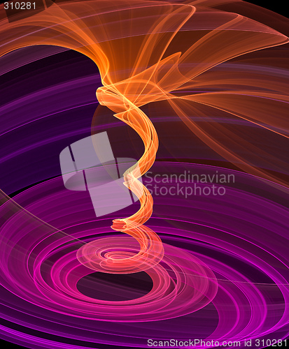 Image of stylish swirl