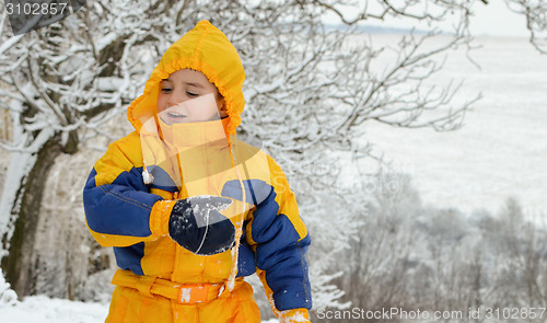 Image of Playing in the snow