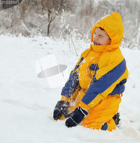 Image of Playing in the snow