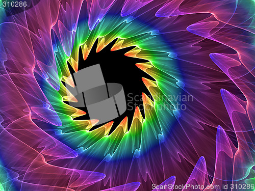 Image of multicolored abstract background