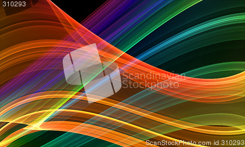 Image of multicolored abstract background