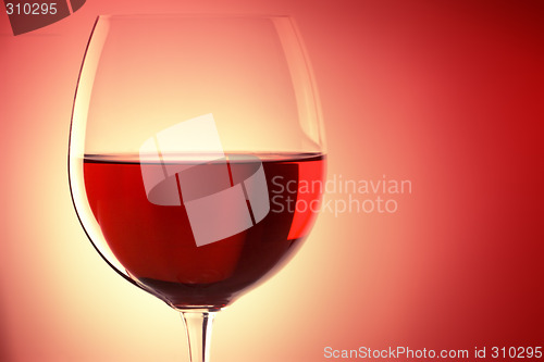 Image of glass of red wine