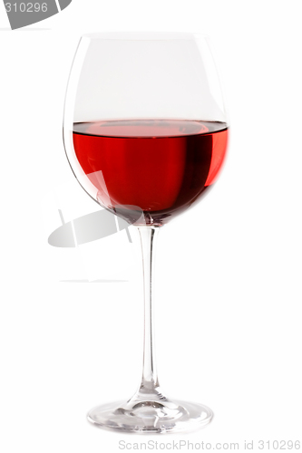 Image of glass of red wine