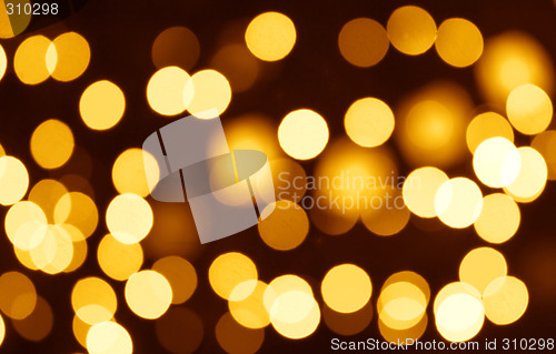 Image of christmas bokeh background