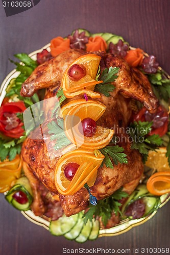 Image of Whole roasted chicken 