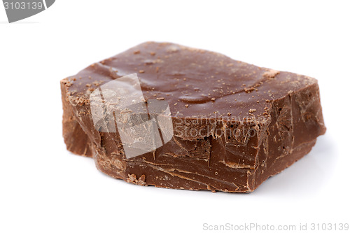 Image of large piece of milk chocolate.