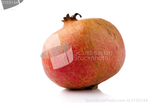 Image of Pomegranate isolated on white