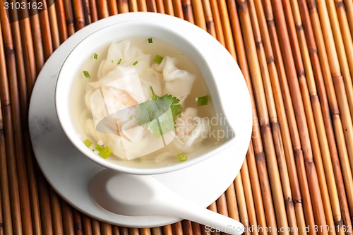 Image of Thai Shrimp Wonton Soup
