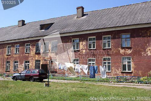 Image of Long old house