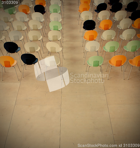 Image of chairs in auditorium