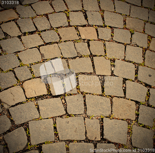 Image of paved sidewalk in the Vienna