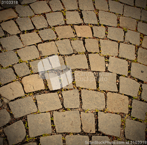 Image of paved sidewalk in the Vienna