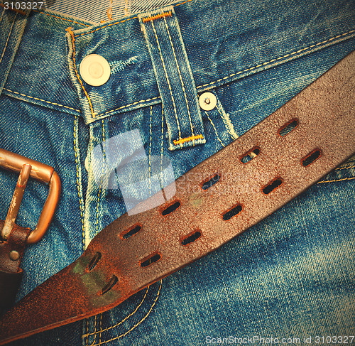 Image of blue jeans