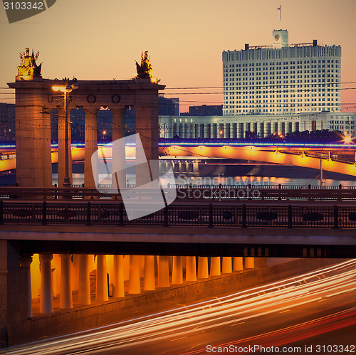 Image of Russia - 05.23.2014, Moscow evening landscape