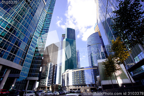 Image of Moscow's skyscrapers