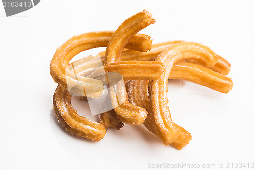 Image of deliciuos spanish Churros