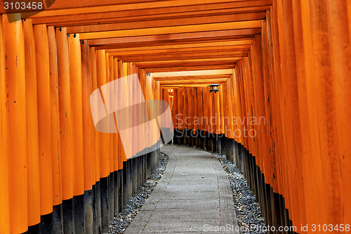 Image of Fushimi Inari Taisha Shrine in Kyoto