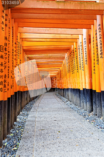 Image of Fushimi Inari Taisha Shrine in Kyoto