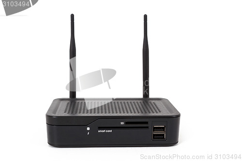 Image of Android TV set top box receiver