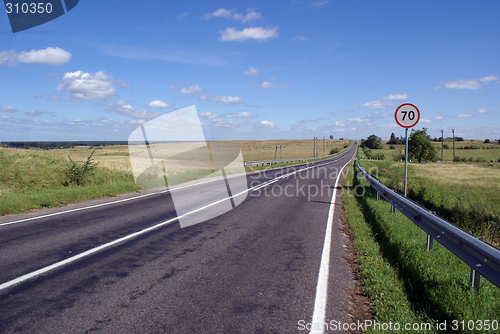 Image of Road and sign