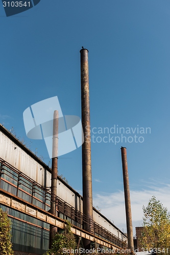 Image of Chimney of a Power plant