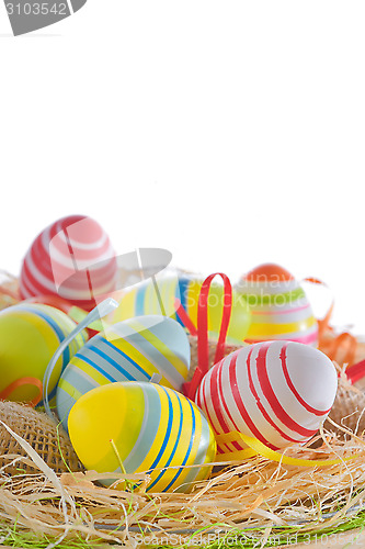Image of Colorful easter eggs 