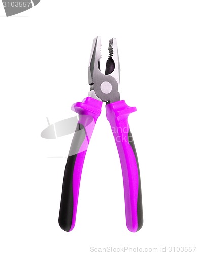 Image of pliers isolated