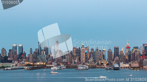 Image of Manhattan skyline