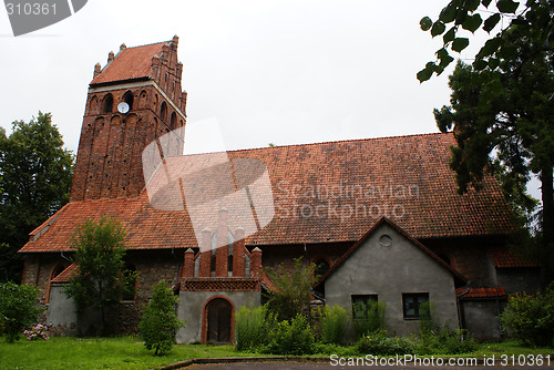 Image of Brick catholic church