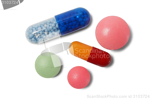 Image of Isolated pills
